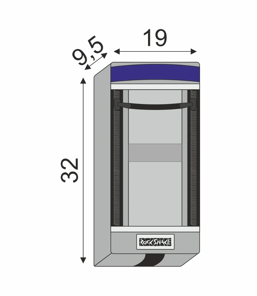 [M30016GR] MFS Innentasche 32 × 19 × 9,5 (7751739G)