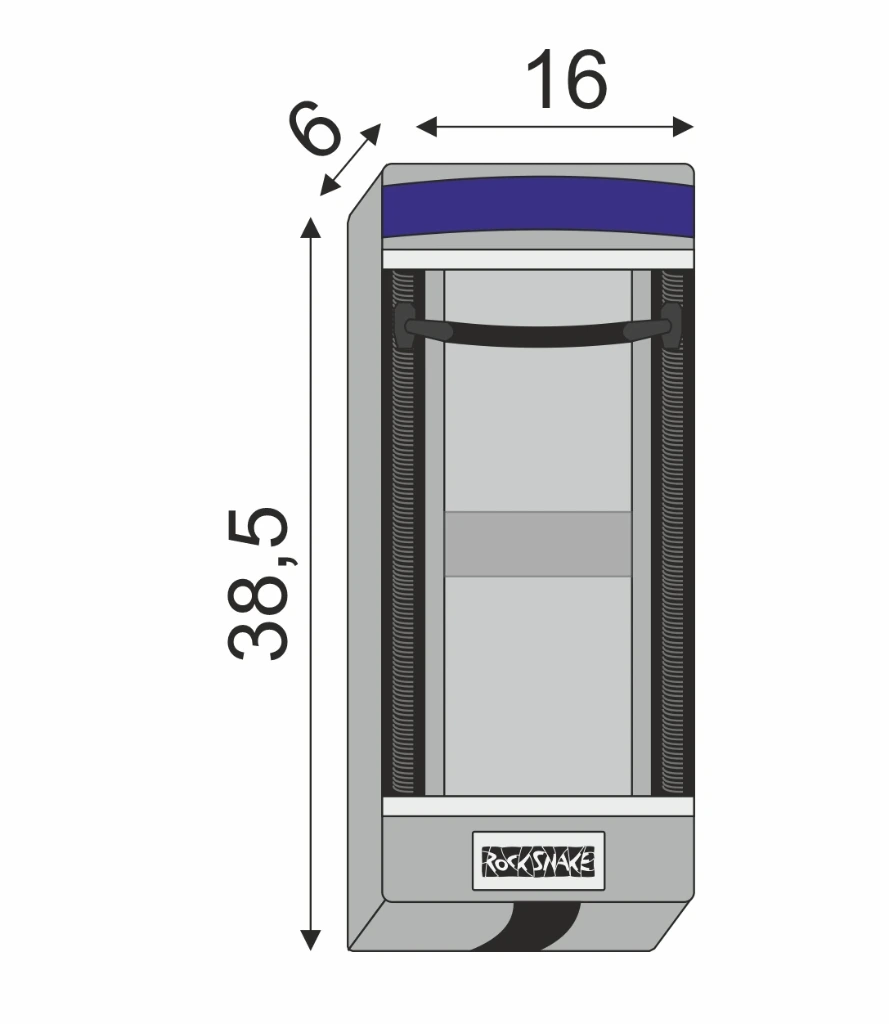 [M30019GR] MFS Innentasche 38,5×16×6 (7762239G)