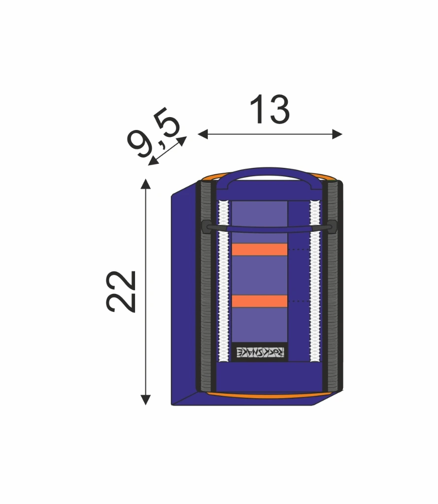 [V30005BL] Innentasche 22x13x9,5 (6960150)