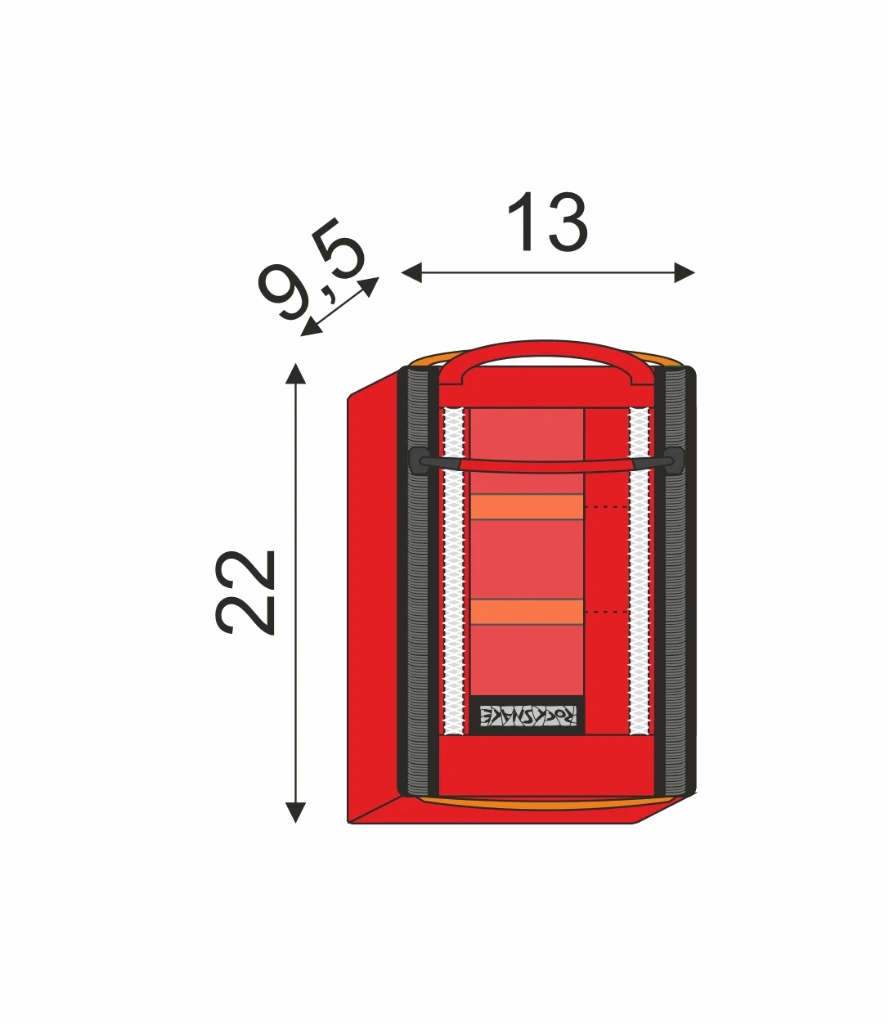 [V30006RD] Innentasche 22x13x9,5 (6960630)