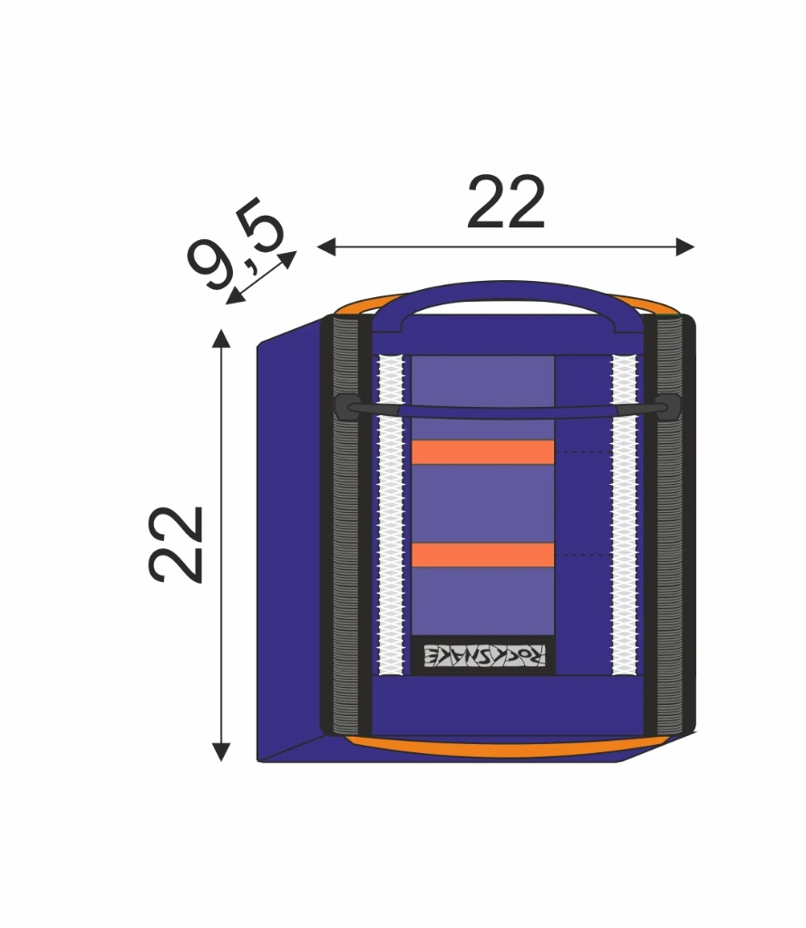 [V30007BL] Innentasche 22x22x9,5 (6960250)