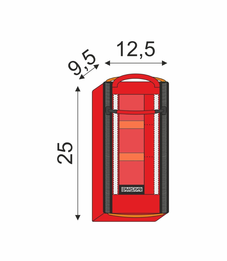 [V30009RD] Innentasche 25x12,5x9,5 (7760430)