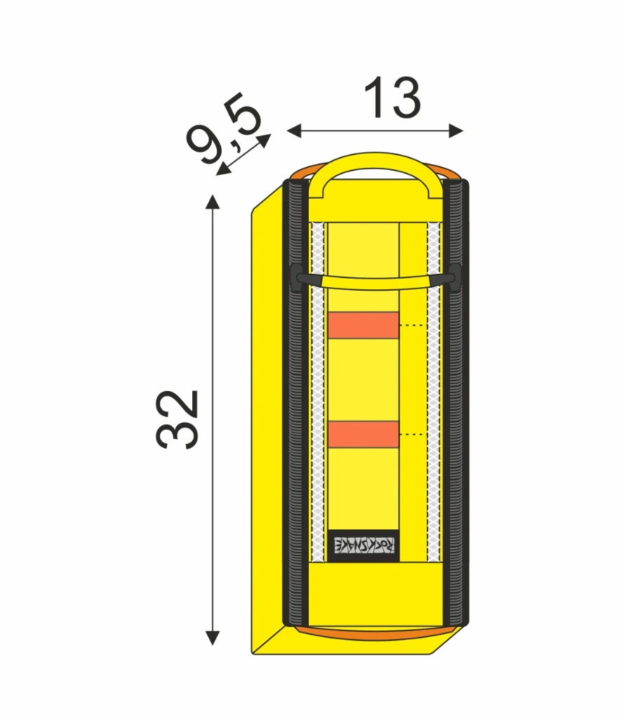[V30017YE] Innentasche 32x13x9,5 (7750431)